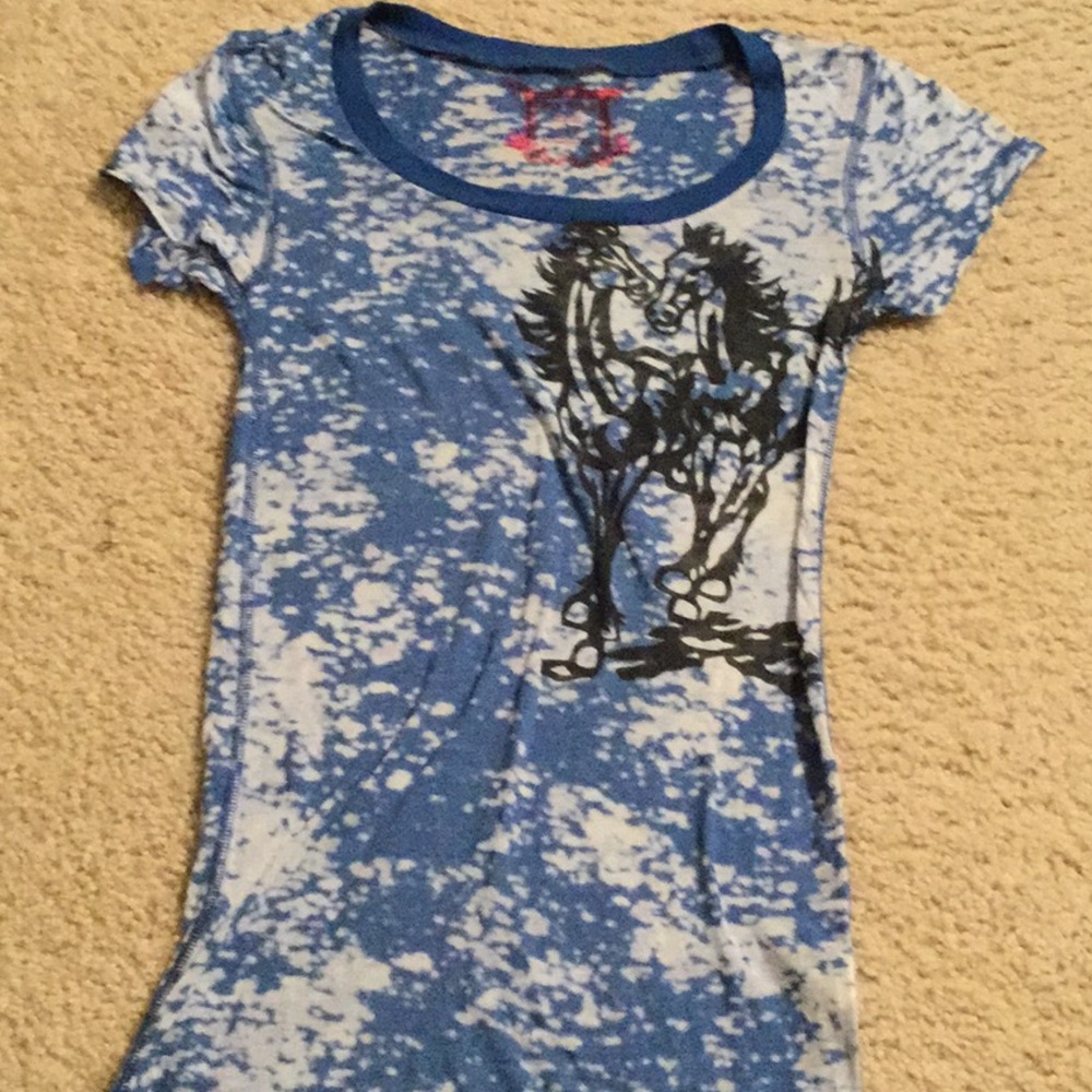Free People Horse Graphic T-shirt xs